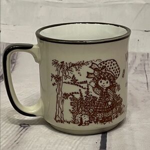 Vintage Japan Holly Hobbie Ceramic Mug